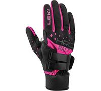 LEKI HRC Race Shark Gants Noir/Rose Taille 8