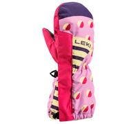 Leki - Kid's Little Paw Mitt Long - Gants - 4 - orchid / berry