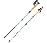 Leki Bâtons de randonnée Makalu FX Carbon Natural Carbon / Greygreen / White 100–120 cm