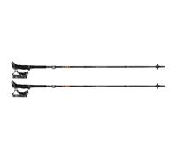 Leki - Makalu FX.One Carbon - Bâtons de randonnée - 120 cm - black / naturalcarbon / orange