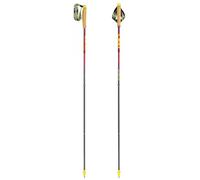 Leki Bâtons de trail Neotrail Pro FX.One Superlite carbone pliables 125 cm Rouge/Violet/Jaune