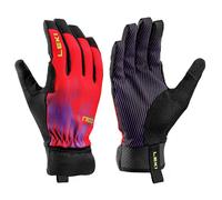 Leki - Neotrail Storm - Gants - 6 - red / violet / neonyellow
