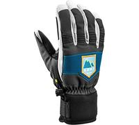 LEKI Patrol 3D Junior Bleu, Gants à Doigts, Taille 4 - Couleur Graphite - Bleu pétrole