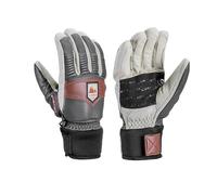 LEKI Patrol Gants 3D, Graphite-Off White-Maroon, EU 10