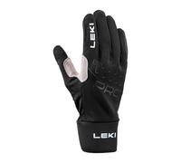 LEKI Prc Gants de Ski de Fond légers et Polyvalents, Taille 8,5 - Couleur : Noir - Sable
