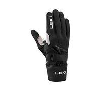 LEKI Prc Shark Gants de Ski de Fond légers et Fonctionnels - Taille 9 - Couleur : Noir - Sable