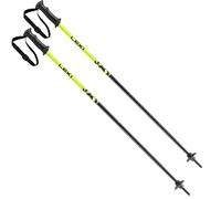 LEKI Rider Kinder-Skistöcke Junior Bâtons Ski Alpin Aluminium Noir/Jaune Neuf