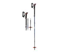 LEKI Sherpa FX Carbon bâtons de Ski, Bleu, 110-130cm
