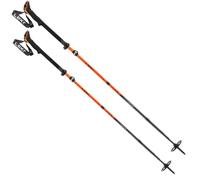 LEKI Sherpa FX Carbon Strong Bâtons de Ski Orange Denim 120-140 cm