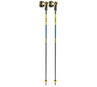 Leki Spitfire 3D - Bâtons ski Denim Blue / Aegean Blue / Mustard Yellow 115 cm