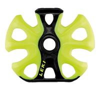 Leki - Big Mountain Binding Basket - Accessoire bâtons de rando - 95 mm - black / yellow