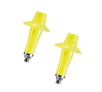 LEKI Trailrunning Pointe (1 Paire) - Jaune - Pour Remplacer Avec Instructions