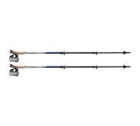 Leki - Traveller Carbon - Bâtons de marche nordique - 90-130 cm - midnightblue dark metallic / light anthracite / white