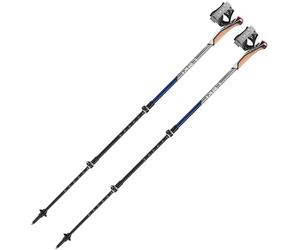 LEKI Traveller Carbon - Mixte - Bleu / Gris / Blanc - taille Unique- modèle 2026