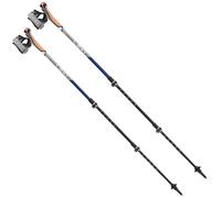 Leki Traveller Carbon Poles Argenté 90-130 cm Homme,Femme