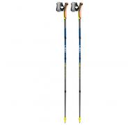 Leki - Traveller FX.One Carbon - Bâtons de marche nordique - 105 cm - silvergray / midnightblue dark metallic / neon yellow