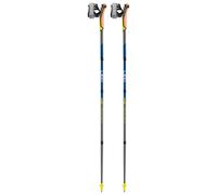 Leki - Traveller FX.One Carbon - Bâtons de marche nordique - 110 cm - silvergray / midnightblue dark metallic / neon yellow