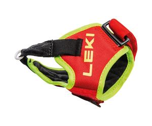 Leki - Trigger Frame Strap - Dragonne - One Size - bright red / neon yellow