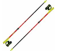 Leki Ultratrail FX Junior Naturalcarbon/Bright Red/Neonyellow 95-110 Bâtons de course à pied