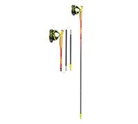 BÃ¢tons de trail LEKI Ultratrail FX One Superlite (red-neonyellow) 115 cm