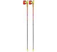 Leki Bâtons de trail Ultratrail FX One Superlite Paire 120 cm Néon rose / Pastel orange / Néon jaune
