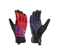LEKI Unisex Neotrail Storm Gants, Red-Violet-Neonyellow, 7