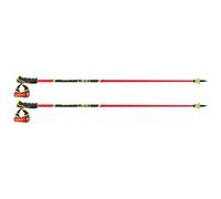 Leki - Venom GS 3D - Bâtons de ski - 120 cm - bright red / black / neon yellow