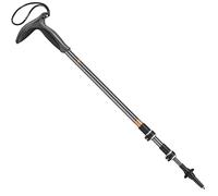 Leki Bâtons de randonnée Wanderfreund Makalu en aluminium réglables 90-120 cm noir/gris