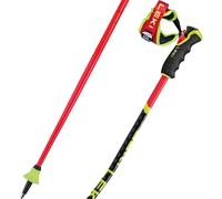 Leki WCR GS Carbon 3D bright red/black/neonyellow - 130 cm