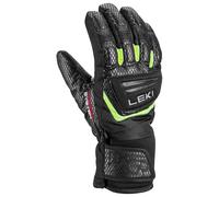 LEKI Gants WCR Team 3D pour Enfant, Noir/Citron glacé, EU 7