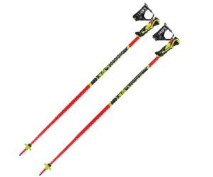 LEKI Worldcup Lite Sl 3d - Enfant - Rouge / Noir / Jaune - taille 90- modèle 2026