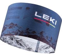 Leki XC Bandeau Denim foncé/Blanc/Rouge Coquelicot Taille Unique