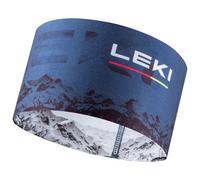 Leki - XC Headband - Bandeau - One Size - dark denim / white / poppy red