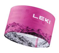 Leki - XC Headband - Bandeau - One Size - neon pink / white