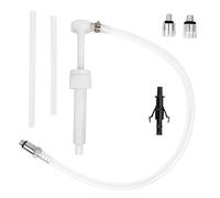 lekiliky Kit de pompe de fluide de transmission, pompe d'aspiration d'huile et de transfert de fluide de type poussoir 8 cc avec adaptateur troisième main, kit de vidange d'huile de véhicule