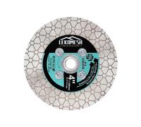 LEKOMESH Disque à tronçonner diamant 105 mm - Lame de scie à carrelage double face pour coupe meulage porcelaine, céramique, marbre, granit, filetage M14