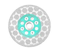 LEKOMESH Disque Diamant Carrelage 100mm - Lame de Scie Diamant Disque Carrelage Lame Diamantée à Tronçonner Marbre Granit Béton Porcelaine Céramique, Filetage M14