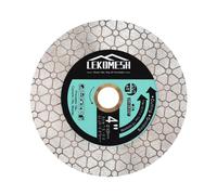 LEKOMESH Lame de scie diamant pour carrelage 105 mm - Disques diamantés double face pour couper le meulage de la porcelaine, du carrelage, du carrelage, du marbre, du granit, de la pierre