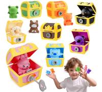 Leksakber Jouet Enfant 1 2 3 Ans, Animaux de La Ferme Jeux Bebe 6 9 12 18 Mois Jouet D'éveil Cadeau Enfant 1 2 3 Ans Garçon Fille Jeux Sensoriel Bebe Animaux Ferme