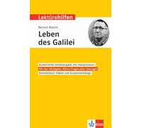 Lektürehilfen Bertolt Brecht, "Das Leben des Galilei": Interpretationshilfe für Oberstufe und Abitur