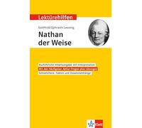 Lektürehilfen Gotthold Ephraim Lessing "Nathan der Weise": Interpretationshilfe für Oberstufe und Abitur
