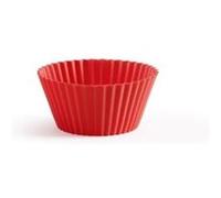 LÉKUÉ 0240100R01M033 PACK DE 6 CAISSETTES DE MUFFINS SILICONE PLATINE 7 CM G