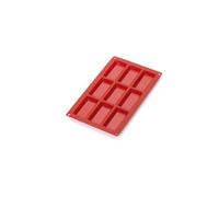 LEKUE 0621009R01M022 MOULE A PATAISSERIES FINANCIERS 9 CAVITES SILICONE PLATINE