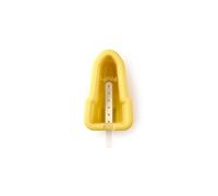 Lékué 3400233V30U150 Moule à Glace Iconique Silicone Jaune Citron 5,6 x 11,5 x 2,6 cm