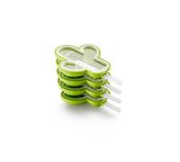 Lékué 3400264S01 Cactus Glacé Pack 4 Uts., Silicone, Vert, 18 x 12.1 x 30 cm