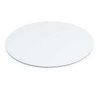 LÉKUÉ ASSIETTE EN CÉRAMIQUE 23 CM POUR MOULE ROND BLANC DUO G