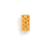 Lékué Bac à Glaçon avec couvercle Caoutchouc SBS Jaune 11,3 x 22 x 2,5 cm