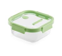 Lékué Boîte à lunch carrée en verre Lékué 1.1 L Vert