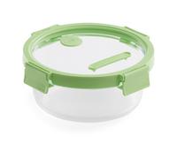 Lékué Boîte à lunch ronde en verre Lékué 0.95 L Vert