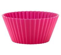 Lékué - Classic - Moules Madeleines - 7 Cm - Pack De 12 - Rose / Orange / Vert